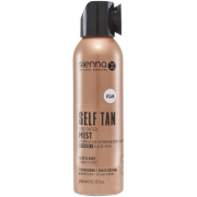 Tonuojanti formulė užtikrina tolygų įdegį veidui ir kūnui Savaiminio įdegio dulksna su atspalviu SIENNA X Q10 TINTED MIST, 200 ml | Mano Vaistinė
