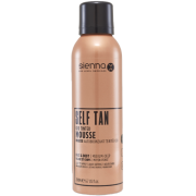 Greitai džiūstančios įdegio putos, suteikiančios natūraliai atrodantį įdegį Savaiminio įdegio putos su atspalviu SIENNA X Q10 TINTED MOUSEE, 200 ml | Mano Vaistinė