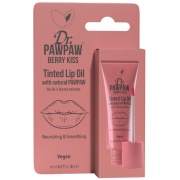 Aliejus lūpoms suteikia itin žvilgantį, spindinti efektą Lūpų aliejus su atspalviu DR.PAWPAW BERRY KISS, 8 ml | Mano Vaistinė
