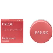 Lengvos konsistencijos daugiafunkciniai kreminiai skaistalai Skaistalai PAESE BLUSH KISSED 01, 4 g | Mano Vaistinė