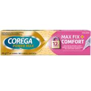 Fiksuojamasis dantų protezų kremas COREGA MAX FIXATION + COMFORT, 40g | Mano Vaistinė