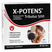 Maisto papildas vyrams X-Potens Tribulus tabletės, N60 | Mano Vaistinė Maisto papildas vyrams X-Potens Tribulus tabletės, N60 | Mano Vaistinė