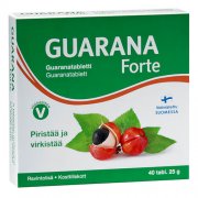 Maisto papildas energijai Guarana Forte tabletės, N40 | Mano Vaistinė Maisto papildas energijai Guarana Forte tabletės, N40 | Mano Vaistinė