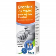 Vaistas nuo kosulio Brontex lašai 7.5 mg / 1ml 100 ml | Mano Vaistinė Vaistas nuo kosulio Brontex lašai 7.5 mg / 1ml 100 ml | Mano Vaistinė