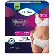 Baltos kelnaitės šlapimo nelaikymui TENA SILHOUETTE PANTS PLUS, L, 10 vnt.  | Mano Vaistinė Baltos kelnaitės šlapimo nelaikymui TENA SILHOUETTE PANTS PLUS, L, 10 vnt.  | Mano Vaistinė