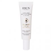 Ypač lengvas dieninis veido kremas Makiažo bazė su niacinamidu, visų tipų odai, IDUN MINERALS, SPF 50, 30 ml | Mano Vaistinė Ypač lengvas dieninis veido kremas Makiažo bazė su niacinamidu, visų tipų odai, IDUN MINERALS, SPF 50, 30 ml | Mano Vaistinė