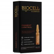 Odos atspalvį suvienodinantis Pigmentaciją kontroliuojantis serumas BIOCELL GLAMPULE PIGMENT CONTROL, 7x2ml | Mano Vaistinė Odos atspalvį suvienodinantis Pigmentaciją kontroliuojantis serumas BIOCELL GLAMPULE PIGMENT CONTROL, 7x2ml | Mano Vaistinė