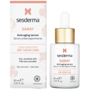 Ramina ir drėkina jautrią odą Serumas su augaliniu retinoliu jautriai odai SESDERMA SAMAY, 30 ml | Mano Vaistinė
