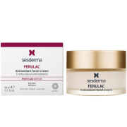 Padeda palaikyti gerą odos būklę ir apsaugoti ją nuo išorinių aplinkos veiksnių Antioksidacinis veido kremas SESDERMA FERULAC, 50 ml | Mano Vaistinė