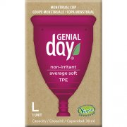 Menstruacinė taurelė Ekologiška menstruacinė taurelė GENIAL DAY, L dydis | Mano Vaistinė Menstruacinė taurelė Ekologiška menstruacinė taurelė GENIAL DAY, L dydis | Mano Vaistinė