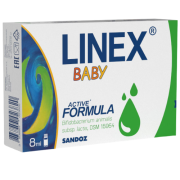 Gyvos pieno rūgšties bakterijos LINEX BABY, 8 ml | Mano Vaistinė