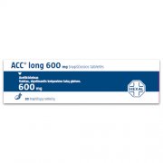 ACC Long 600mg šnypščiosios tabletės N20 LI | Mano Vaistinė ACC Long 600mg šnypščiosios tabletės N20 LI | Mano Vaistinė