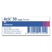 Acic kremas 50mg/g 2g N1 LI | Mano Vaistinė Acic kremas 50mg/g 2g N1 LI | Mano Vaistinė