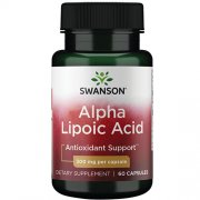 Alfa lipoinė rūgštis 300mg SWANSON, 60 kapsulių | Mano Vaistinė Alfa lipoinė rūgštis 300mg SWANSON, 60 kapsulių | Mano Vaistinė