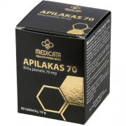Bičių produktas, bičių pienelis  Apilakas (natūralus bičių pienelis), 70 mg tabletės, N20 | Mano Vaistinė  Bičių produktas, bičių pienelis  Apilakas (natūralus bičių pienelis), 70 mg tabletės, N20 | Mano Vaistinė