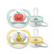 Avent Čiulptukas silikoninis nuo 0-6 mėn. N2 Ultra Air (Vaisiai) SCF080/17 | Mano Vaistinė Avent Čiulptukas silikoninis nuo 0-6 mėn. N2 Ultra Air (Vaisiai) SCF080/17 | Mano Vaistinė