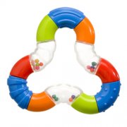 Lavinamasis žaislas vaikams BabyOno lavinamasis barškutis stebuklingas trikampis (3 mėn.+), N1  | Mano Vaistinė