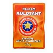 Preparatas odos priežiūrai ir regeneracijai Balzamas Auksinė žvaigždė, vėsinantis, raminamasis, 3.5 g | Mano Vaistinė Preparatas odos priežiūrai ir regeneracijai Balzamas Auksinė žvaigždė, vėsinantis, raminamasis, 3.5 g | Mano Vaistinė