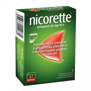 Nicorette invisipatch 25mg/16val. transderminis pleistras N7 | Mano Vaistinė Nicorette invisipatch 25mg/16val. transderminis pleistras N7 | Mano Vaistinė