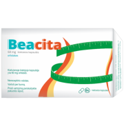 Svoriui mažinti BEACITA 60mg, 84 kietosios kapsulės | Mano Vaistinė