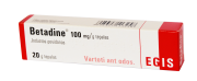 Antimikrobinis, dezinfekuojantis vaistas Betadine 100 mg/g tepalas, 20 g | Mano Vaistinė Antimikrobinis, dezinfekuojantis vaistas Betadine 100 mg/g tepalas, 20 g | Mano Vaistinė