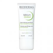 Veido priežiūros priemonė Intensyvaus poveikio kremas į spuogus linkusiai odai BIODERMA SEBIUM GLOBAL, 30 ml  | Mano Vaistinė Veido priežiūros priemonė Intensyvaus poveikio kremas į spuogus linkusiai odai BIODERMA SEBIUM GLOBAL, 30 ml  | Mano Vaistinė