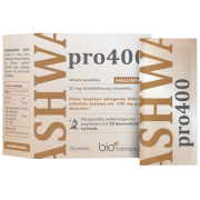 400mg gryno ekstrakto Ašvaganda KSM-66 ASHWA PRO 400, 28 pak. | Mano Vaistinė