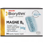 Nuovargiui, stresui, atminčiai ir koncentracijai Prailginto veikimo magnis MAGNE B6 BIORYTHM, 30 kapsulių | Mano Vaistinė Nuovargiui, stresui, atminčiai ir koncentracijai Prailginto veikimo magnis MAGNE B6 BIORYTHM, 30 kapsulių | Mano Vaistinė