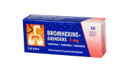 Vaistas nuo kosulio Bromhexine 4 mg tabletės, N50 | Mano Vaistinė Vaistas nuo kosulio Bromhexine 4 mg tabletės, N50 | Mano Vaistinė