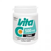 Prailginto atpalaidavimo vitaminas C Vitaminai VITA C LONG 500 mg, 150 tab. | Mano Vaistinė Prailginto atpalaidavimo vitaminas C Vitaminai VITA C LONG 500 mg, 150 tab. | Mano Vaistinė