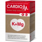 Vitaminai B6 ir B12, folio rūgštis. Širdžiai CARDIOM K+MG, 50 tab. | Mano Vaistinė Vitaminai B6 ir B12, folio rūgštis. Širdžiai CARDIOM K+MG, 50 tab. | Mano Vaistinė