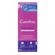 Higieniniai įklotai moterims CAREFREE Large Fresh įklotai, 20 vnt. | Mano Vaistinė
