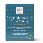 Nuovargio mažinimui ir energijos palaikymui Magnio citratas NEW NORDIC MAGIC MAGNESIUM CITRAT, 60 tab. | Mano Vaistinė Nuovargio mažinimui ir energijos palaikymui Magnio citratas NEW NORDIC MAGIC MAGNESIUM CITRAT, 60 tab. | Mano Vaistinė