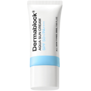 Gaivi, lengva ir balto veido nepaliekanti tekstūra Drėkinanti apsauga nuo saulės DERMABLOCK AQUA SUN CREAM SPF50+/PA++++, 35 ml | Mano Vaistinė