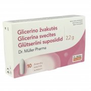Glicerino žvakutės 2.2g, 10 vnt. | Mano Vaistinė Glicerino žvakutės 2.2g, 10 vnt. | Mano Vaistinė