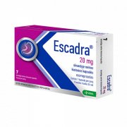 Escadra 20mg skrandyje neirios kietos kapsulės N7 | Mano Vaistinė Escadra 20mg skrandyje neirios kietos kapsulės N7 | Mano Vaistinė
