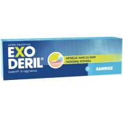 Kremas nuo grybelio EXODERIL 10 mg/g, 30 g | Mano Vaistinė