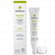 Paakių kremas su keraminiu aplikatoriumi, odos stangrumui bei drėgmei.  Jauninantis regeneruojantis paakių kremas SESDERMA FACTOR G, 15 ml | Mano Vaistinė Paakių kremas su keraminiu aplikatoriumi, odos stangrumui bei drėgmei.  Jauninantis regeneruojantis paakių kremas SESDERMA FACTOR G, 15 ml | Mano Vaistinė