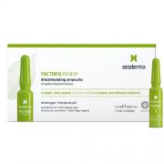 Suteikia odai gyvybingumo, jaunina, tinka visiems odos tipams Intensyvi jauninanti sistema SESDERMA FACTOR G, 1,5ml, 7 ampulės  | Mano Vaistinė Suteikia odai gyvybingumo, jaunina, tinka visiems odos tipams Intensyvi jauninanti sistema SESDERMA FACTOR G, 1,5ml, 7 ampulės  | Mano Vaistinė