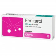 Phencarolum 25mg tabletės N20 | Mano Vaistinė Phencarolum 25mg tabletės N20 | Mano Vaistinė