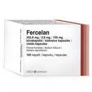 Fercelan kietosios kapsulės N100 | Mano Vaistinė Fercelan kietosios kapsulės N100 | Mano Vaistinė