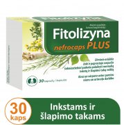 Maisto papildas šlapimo sistemai Fitolizyna nefrocaps Plus kapsulės N30 | Mano Vaistinė Maisto papildas šlapimo sistemai Fitolizyna nefrocaps Plus kapsulės N30 | Mano Vaistinė