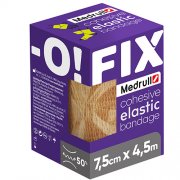 Elastinis lipnus tvarstis MEDRULL FIX-O, 7,5 cm x 4,5 m | Mano Vaistinė Elastinis lipnus tvarstis MEDRULL FIX-O, 7,5 cm x 4,5 m | Mano Vaistinė