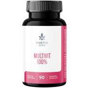 Multivitaminai, MULTIVIT 100%, GAMTOS NAMAI, 120 kaps. | Mano Vaistinė
