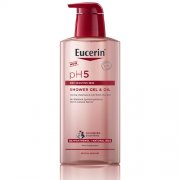 Be muilo, jautriai odai  Dušo gelis ir aliejus EUCERIN pH5, 400 ml | Mano Vaistinė Be muilo, jautriai odai  Dušo gelis ir aliejus EUCERIN pH5, 400 ml | Mano Vaistinė