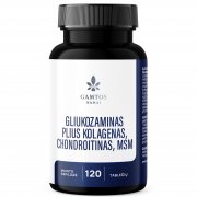 Gliukozaminas plius kolagenas chondroitinas, MSM tabletės N120 | Mano Vaistinė Gliukozaminas plius kolagenas chondroitinas, MSM tabletės N120 | Mano Vaistinė