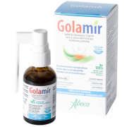 Purškalas nuo gerklės uždegimo ir skausmo  GOLAMIR 2Act (be alkoholio), 30ml | Mano Vaistinė