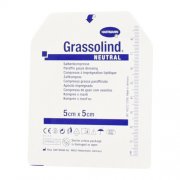 Tinklelinis tvarstis žaizdoms Hartmann Grassolind Neutral sterilus tinklelinis tvarstis, padengtas tepalu, 5 x 5 cm, N1 | Mano Vaistinė Tinklelinis tvarstis žaizdoms Hartmann Grassolind Neutral sterilus tinklelinis tvarstis, padengtas tepalu, 5 x 5 cm, N1 | Mano Vaistinė