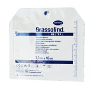 Elastinis ir mobilizacinis tvarstis Hartmann Grassolind Neutral sterilus tinklelinis tvarstis, padengtas tepalu, 7.5 x 10 cm, N1 | Mano Vaistinė Elastinis ir mobilizacinis tvarstis Hartmann Grassolind Neutral sterilus tinklelinis tvarstis, padengtas tepalu, 7.5 x 10 cm, N1 | Mano Vaistinė