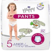 Orui laidžios sauskelnės-kelnaitės Sauskelnės-kelnaitės vaikams 11-18 kg HAPPY JUNIOR, Nr. 5, 22 vnt. | Mano Vaistinė Orui laidžios sauskelnės-kelnaitės Sauskelnės-kelnaitės vaikams 11-18 kg HAPPY JUNIOR, Nr. 5, 22 vnt. | Mano Vaistinė
